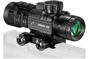 ACEXIER 4X32 Zielfernrohr Jagd Optisches Visier Taktisches Gewehr Zielfernrohr Grüner Roter Punkt Lichtgewehr Kreuz Spektiv für Gewehrjagd