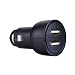 Produktbild MITSUGAWA CE-zertifiziert 3.1A 15.5W High Output Dual USB Car Charger Heavy Duty Ouput Unterst¨¹tzung iPad, iPhone, HTC EVO, LG, Samsung, Blackberry-Handys Moblie-CA5536-White-Box-Verpackung