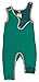 loud + proud Unisex Baby 543 Full Footies, Green (forest Fo), 6-12 months (Manufacturer size: 74/80)