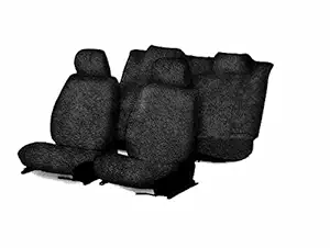 Vocado T3 Black Towel Seat Covers-Tata Tiago