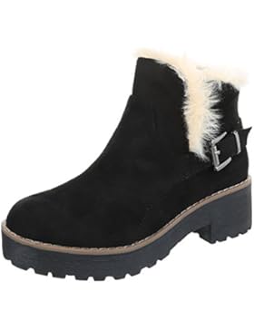 Klassische Stiefeletten Damenschuhe Klassische Stiefeletten Blockabsatz Blockabsatz Reißverschluss Ital-Design...