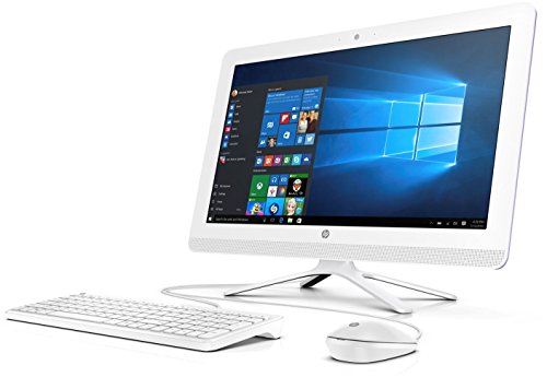 HP 22-b051ng (X0Y28EA) 54,6 cm (21,5 Zoll / FHD IPS) All in One Desktop PC (Intel Pentium J3710, 4GB RAM, 1 TB HDD, Intel HD Graphics, Windows 10 Home 64) weiß - 3