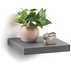 Modul'Home 6RAN790GR Etagère Flottante Panneau/MDF Gris Anthracite 25 x 22,8 x 3,4 cm