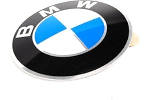 BMW Plaque authentique avec film adhésif 64,5 mm de diamètre pour E36 E46 36131181080