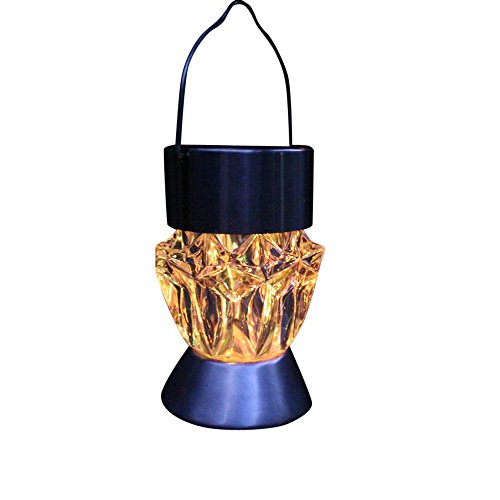Preisvergleich Produktbild Wasserdichte Solarleuchten, Kanpola Solar drehbare hängende LED Licht Outdoor Garten Camping Diamant Lampe Birne