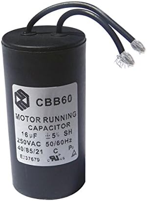 Share CBB60 16uF 250V Capacitor Washing Machine Motor Running Capacitor