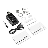 IJOY ® RDTA BOX 100W E-Zigarette Vape Mod Box Kit - Verbesserte RDTA All-in-one elektronische Zigarette Vape Vaporizer Behälter mit VW / TC / Benutzer-Modi - Top Refill 2 ml E Shisha E Cig Vapor Vape Pen Kit - 2600mAh Akku elektronische Zigarette Vapor Pen Kit- Kein Nikotin – Schwarz - 