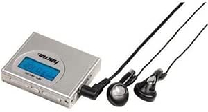 Hama DMP 200 MP3-Player mit SD-/MMC-Kartenleser Silber