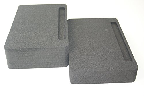 Bildschirmerhöhung mit Stiftablage aus Schaumstoff (6 cm hoch) - 3