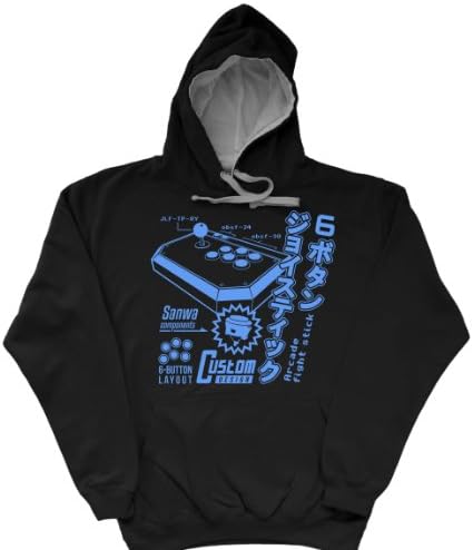 6 Button Arcade Stick Hoodie