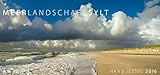 Meerlandschaft (Sylt) 2016: Panorama-Großformatkalender by 