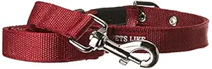 Pets Like Polyester Collar and Leash Set 25 mm(Maroon), (GE-COPC013)