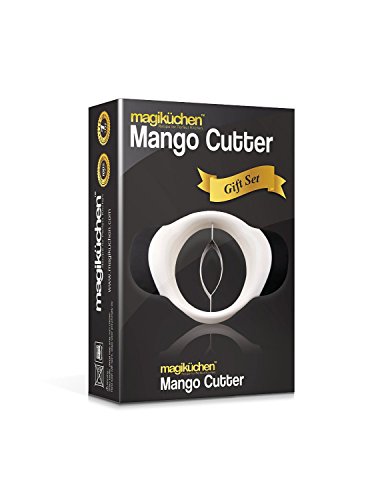 Preisvergleich Produktbild BUY THIS NOW and Give In To Some Mango Goodness This EASTER! Pro Quality Stainless Steel Mango Slicer Corer Cutter Pitter with Strong Grip Handles for Easy No Sweat Cutting of Juicy Mangoes and Ultra-sharp Blades That Can Slice Even Through the Ripest Mangoes!