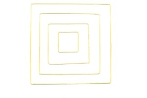 Wambere 4 pieces 100 mm metal ring, thickness approx. 2.8 mm, DIY dream catcher materials, wire ring for crafts, for flower wreaths, wedding wreath decorations, lace wall hangings or DIY dream