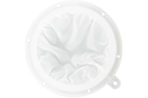 JEESHAN 200 filtres en maille de nylon pour cafetière - Tamis à sédiments pour filtrer le lait, le thé, le lait, les herbes liquides, compatible avec les entonnoirs de 13 cm