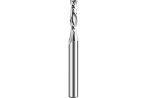 SpeTool Spiralfräsare med 8 mm skaft nedåtgående skärning 6mm skärddiameter CNC fräsare för övre fräs träfräsare 24mm skärplä
