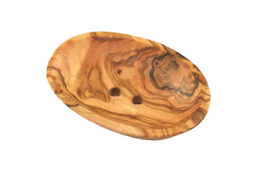 D.O.M. Olivenholz Seifenschale Mini ca. 9 cm