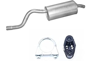 POLM-OSTR Endschalldämpfer Auspuff Twingo II 1.2/1.5 TCe/dCi Turbo NEU+Montageware