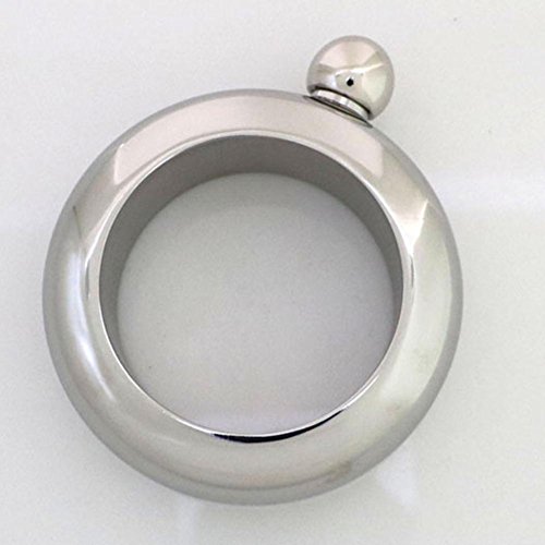 Jspoir Melodiz Kreative Armband Hüfte Flasche,Armband Design Flachmann Flasche Likörflaschen Schnapsflasche für Aufbewahrung von Whiskey/Alkohol - 2