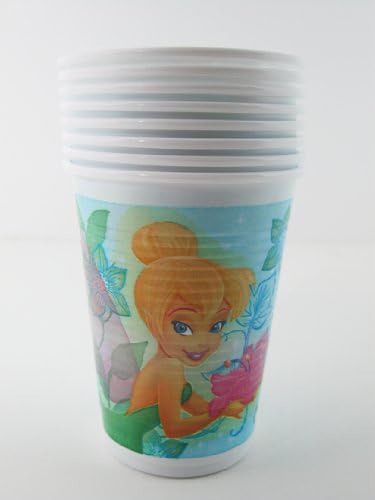 Pack Of 8 Each Cups Tinkerbell Birthday Party Decorations Tableware Favors &amp; Cups