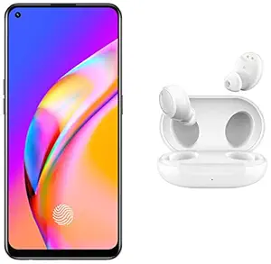 OPPO F19 Pro (Crystal Silver, 8GB RAM, 256GB Storage) with No Cost EMI/Additional Exchange Offers + OPPO W11 TWS