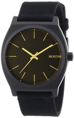 Nixon Unisex-Armbanduhr The Time Teller Analog Quarz Textil A0451354-00 Nixon Unisex-Armbanduhr The Time Teller Analog Quarz Textil A0451354-00