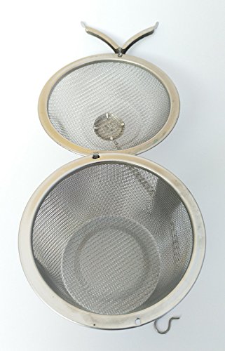 Gewürzkugel Teekugel Teeei Tee Ei Teesieb Tee – Brüher Ø ca. 8,5cm Rostfrei - 3