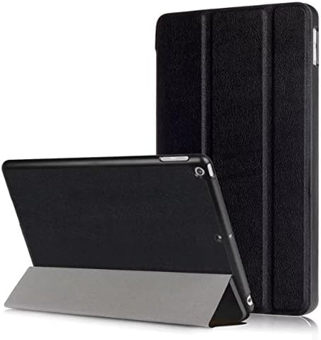 iCOM32 For New Apple iPad 9.7 2017 Smart Slim Magnetic Leather Stand Case Cover (Black)