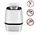 Produktbild HXCLYQ LED elektronische Mückenschutzmittel - Silent Mückenvernichter USB-Mückeninhalator Haushalt ungiftig Licht Touch Kohlekiller (Color : White)