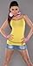 In-Style Fashion Women's Vest Top -  Yellow - Yellow - One size
