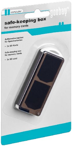 Aufbewahrungsbox – 10 Stück – für Speicherkarten 2x SD Karte - 2
