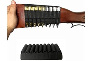 Gexgune Tactical 9 Rondas Conchas Cartuchos de Soporte munición Portador Bala Bolsa para MP 512-36 elástico Trasero Stock Rifle de Caza Accesorios
