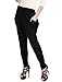 Allegra K Ladies Shirred Cuff Boho Style Leisure Elastic Waist Baggy Pants