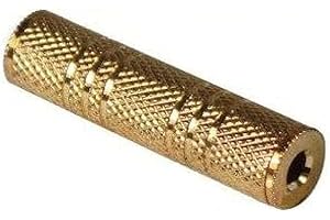 TechExpert Adaptateur Coupleur Jack 3.5mm stéreo Femelle/Jack 3.5mm stéreo Femelle