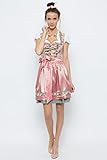 Krüger Damen Mini Dirndl Rike grün/rosa - 3