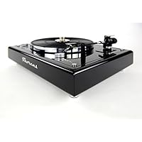 Thorens TD 146 Turntable in gold-brauner Carbon Optic (Restored & Modified)