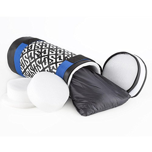 CAPITAL SPORTS Toughbag Gewichtstasche Power Bag Sandbag, funktionelles Krafttraining, mit 3 reißfesten Griffen zum Reißen, Schwingen oder Stoßen (robustes Kunstleder, gepolsterter Schaumstoff) - 6