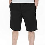 Tejido suave Dickies 11\" Industrial Work Short, Pantalones Cortos Deportivos para Hombre, Negro (Black BK) (Tamaño del Fabricante:38)