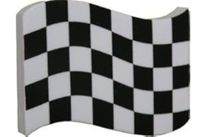 Aerialballs Chequered Flag Racing Car Aerial Ball Antenna Topper OR Dashboard Wobbler! (one P&P charge no matter how many items you buy from