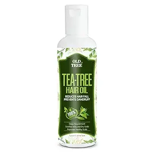 Old Tree Tea Tree Hair Oil 100% Natural,200ml