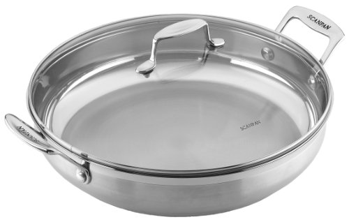 Scanpan 71113200 Chefpfanne mit Deckel - Impact, 32 cm
