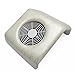 Coscelia Nail Art Dust Suction Collector Vacuum Cleaner Handrest Design UV Gel Nail Dryer Tips (White)
