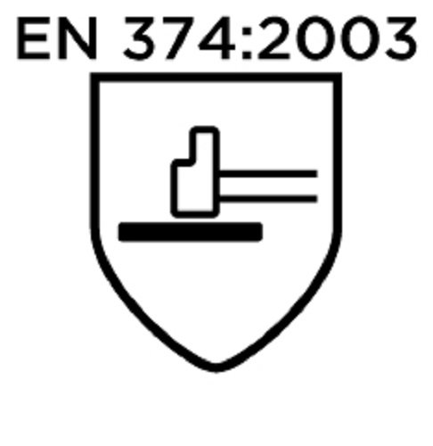 Ansell Microflex 93-852 Mehrzweckhandschuhe, Chemikalien- und Flüssigkeitsschutz, Schwarz - 5