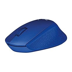 Alternative view of Logitech M331 Silent Plus Wireless Mouse, 2.4GHz with USB Nano Receiver, 1000 DPI Optical Tracking, 3 Buttons, 18 Month Life Battery, PC/Mac/Laptop - Blue