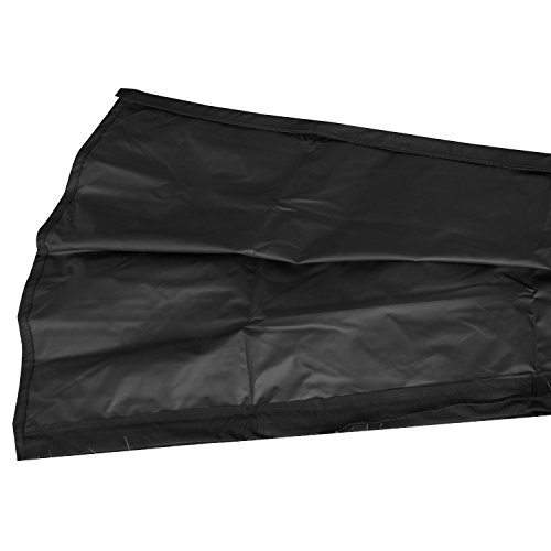 Schutzhülle für anndora Sonnenschirm ø 4 m Schirmschoner Abdeckung Husse Schwarz - 7