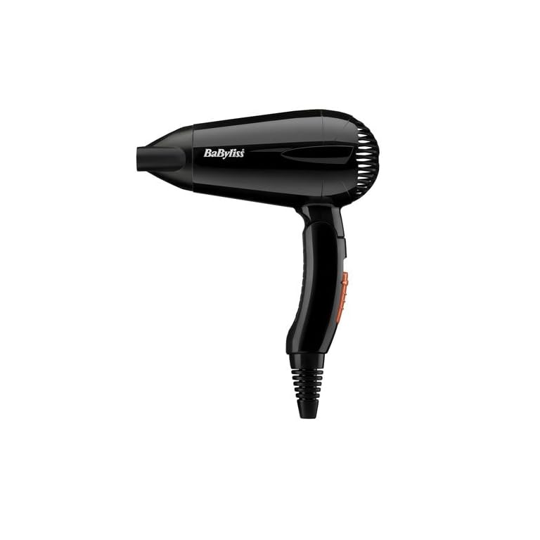 BaByliss-Travel-2000-W-Hair-Dryer-Black BaByliss 5344U Travel 2000 W Hair Dryer