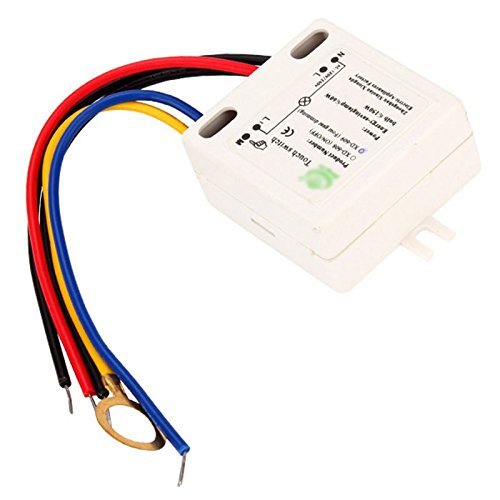 Hrph XD - 609 4, interruttore con modalità di accensione e spegnimento a sensore di contatto per lampada a luce LED da 220 V