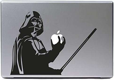 'Apple MacBook Air Pro 15 Decal Sticker Darth Vader Star Wars Fans Skin Decal Sticker transparent Milk Glass
