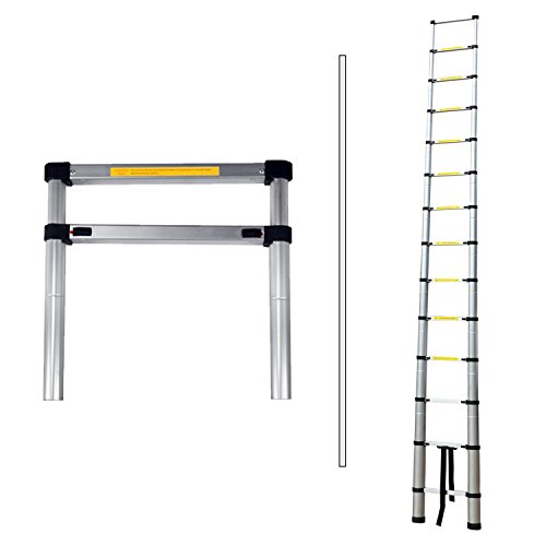 4,10 m Teleskopleiter aus Aluminium – geliefert mit Tragetasche - 3