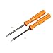 Price comparison product image eJiasu T8+T10 Tamper Proof Security Screwdrivers for Xbox 360 Xbox one Wireless Practical Controller or PS3 Slim Disassembly CR-V Steel (2 in 1 Pack)
